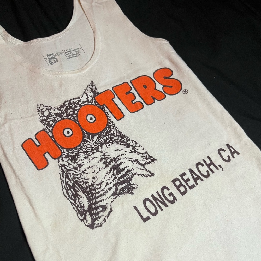 Hooters Vintage Official Uniform Top- Long Beach, CA - Picture 2 of 4